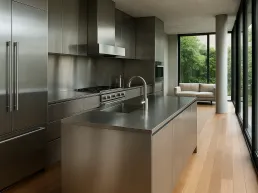 Tendencias del acero inoxidable en 2025: diseño, hostelería y cocinas industriales