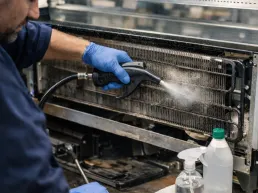 limpiar vitrina refrigerada mantenimiento condensador limpieza vitrinas frigorificas