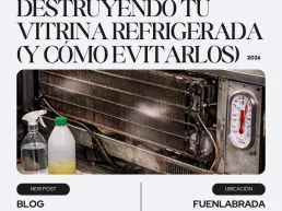 errores vitrina refrigerada suciedad condensador mantenimiento vitrinas refrigeradas