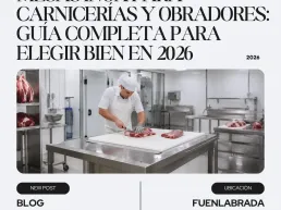 Mesas inox para carnicerías y obradores guía completa para elegir bien en 2026